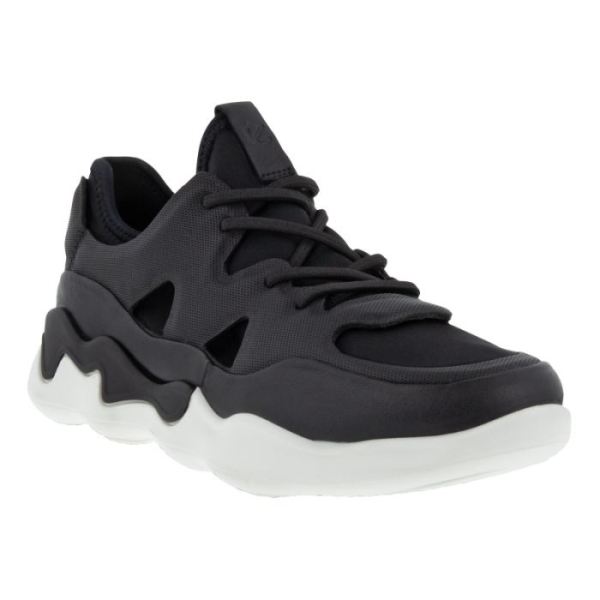 ECCO SHOES -ELO WOMEN'S ATHLETIC SNEAKER-BLACK/BLACK