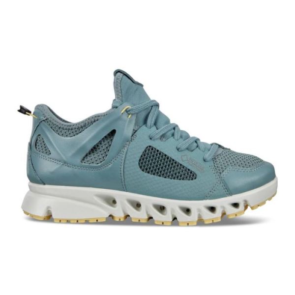 ECCO SHOES -MULTI-VENT WOMEN'S LOW GTXS TEX-TRELLIS/EGGSHELL BLUE/POPCORN