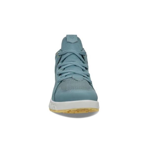 ECCO SHOES -MULTI-VENT WOMEN'S LOW GTXS TEX-TRELLIS/EGGSHELL BLUE/POPCORN