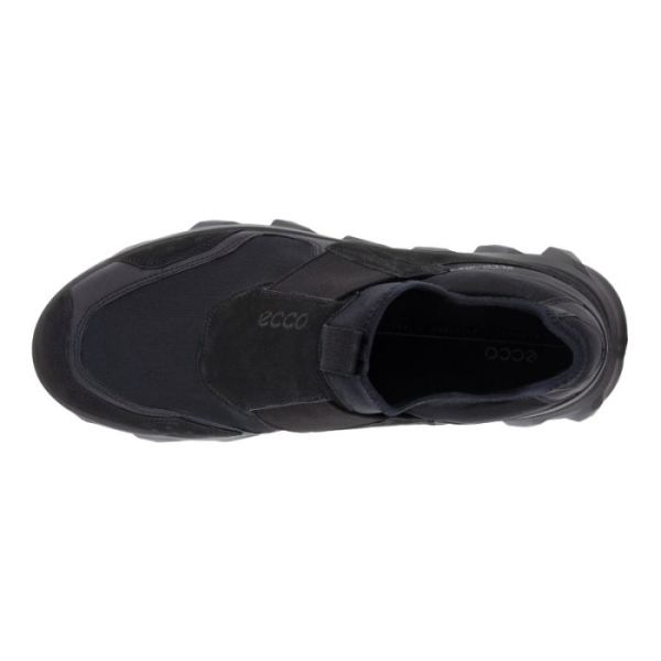 ECCO SHOES -MX MEN'S LOW SLIP ON-BLACK/BLACK