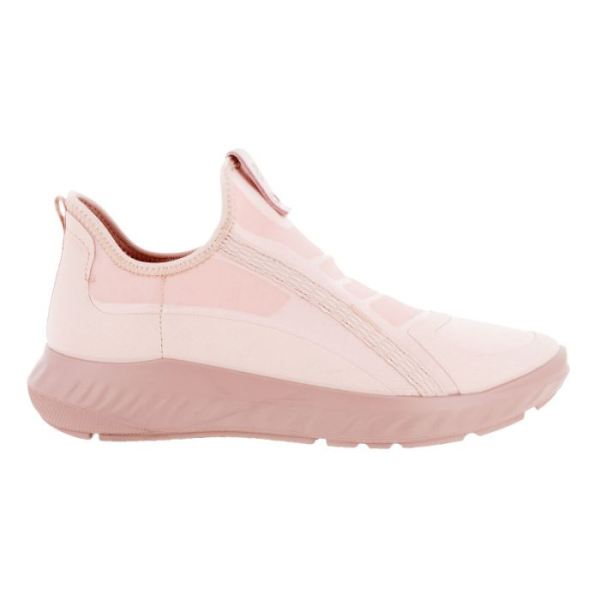 ECCO SHOES -ATH-1FW WOMEN'S ALPHA SLIP ON-SILVER PINK