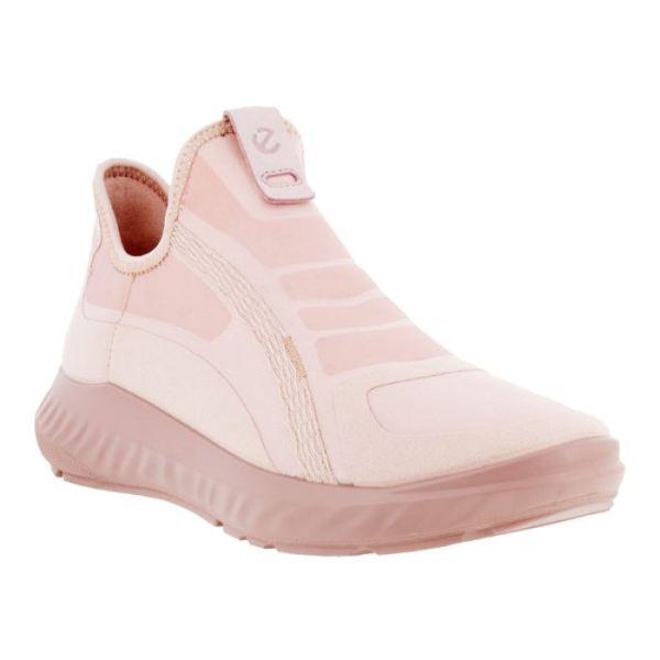 ECCO SHOES -ATH-1FW WOMEN'S ALPHA SLIP ON-SILVER PINK