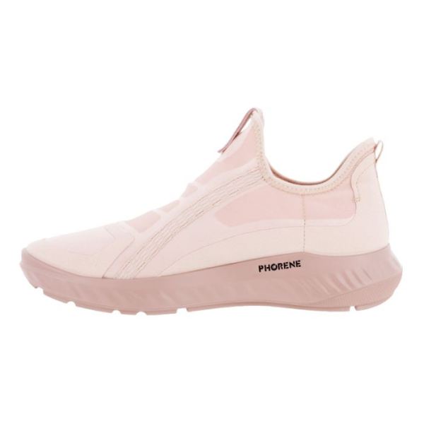 ECCO SHOES -ATH-1FW WOMEN'S ALPHA SLIP ON-SILVER PINK