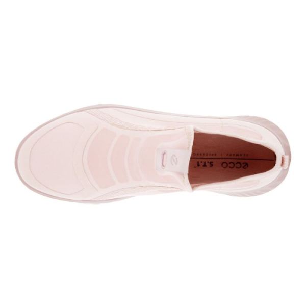 ECCO SHOES -ATH-1FW WOMEN'S ALPHA SLIP ON-SILVER PINK