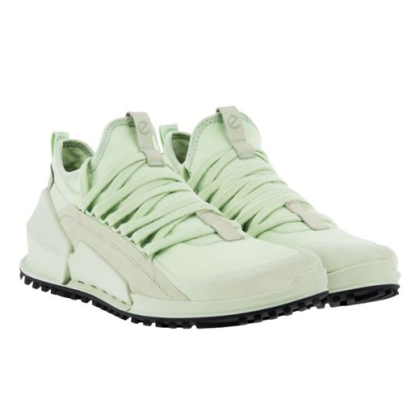 ECCO SHOES -BIOM 2.0 WOMEN'S LOW TEX-MATCHA/MATCHA