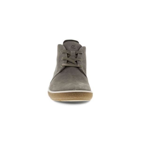 ECCO SHOES -CHASE II WOMEN'S ANKLE BOOT-WARM GREY