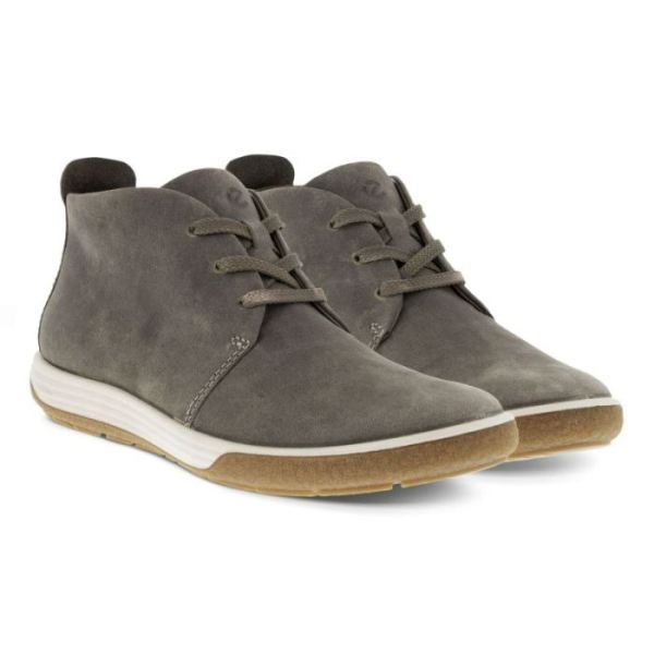 ECCO SHOES -CHASE II WOMEN'S ANKLE BOOT-WARM GREY