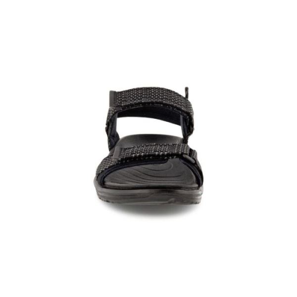 ECCO SHOES -X-TRINSIC MEN'S 3S WATER SANDALS-BLACK/BLACK