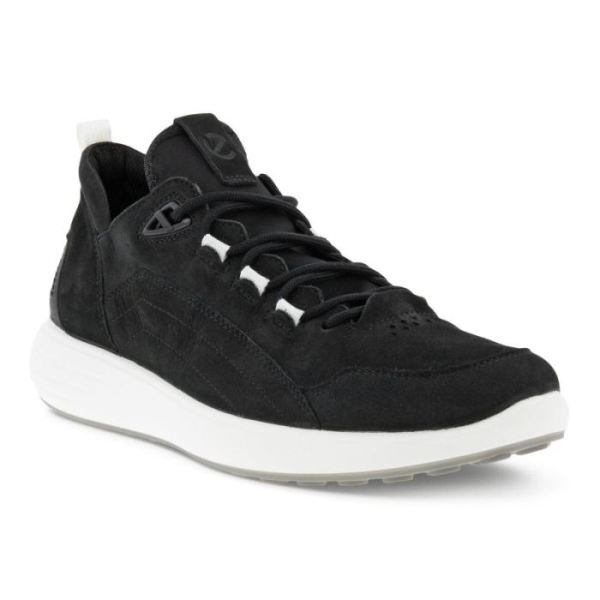 ECCO SHOES -SOFT7 RUNNER MEN'S CASUAL SNEAKER-BLACK/BLACK/BLACK/BLACK