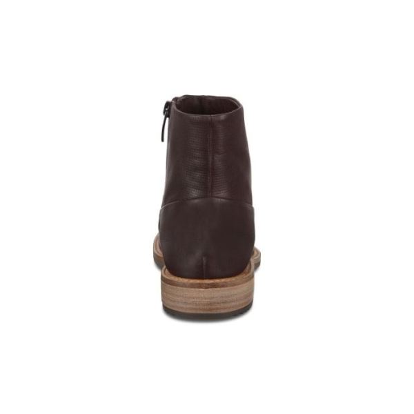 ECCO SHOES -SARTORELLE 25 ANKLE BOOTS-COFFEE