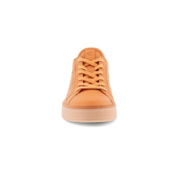 ECCO SHOES -STREET TRAY W LACED SHOES-SANDSTONE