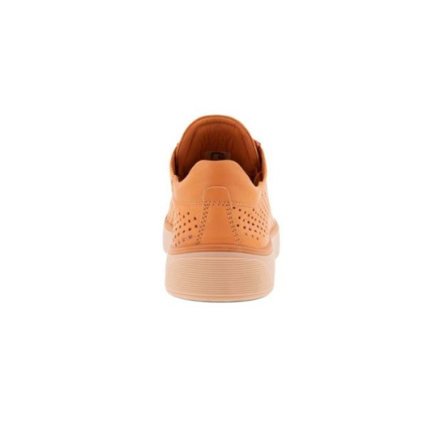 ECCO SHOES -STREET TRAY W LACED SHOES-SANDSTONE