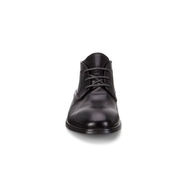 ECCO SHOES -MELBOURNE MEN'S DRESS BOOT-BLACK/MAGNET