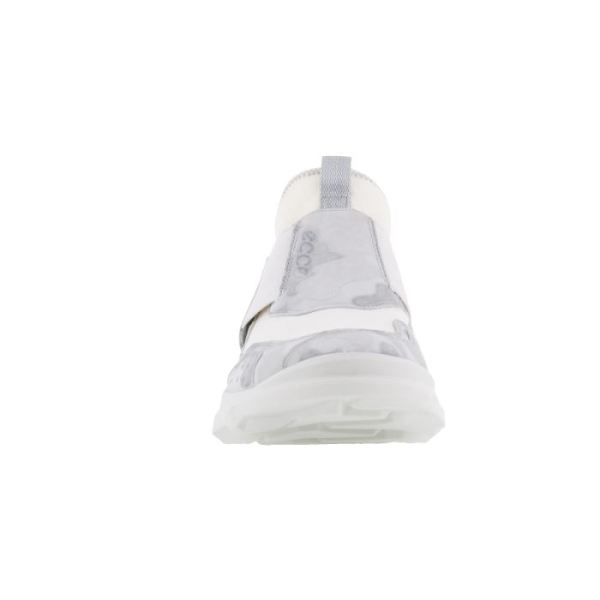 ECCO SHOES -MX WOMEN'S LOW SLIP ON-WHITE/WHITE