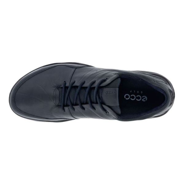 ECCO SHOES -MEN'S CLEATED GOLF STRIKE SHOES-BLACK