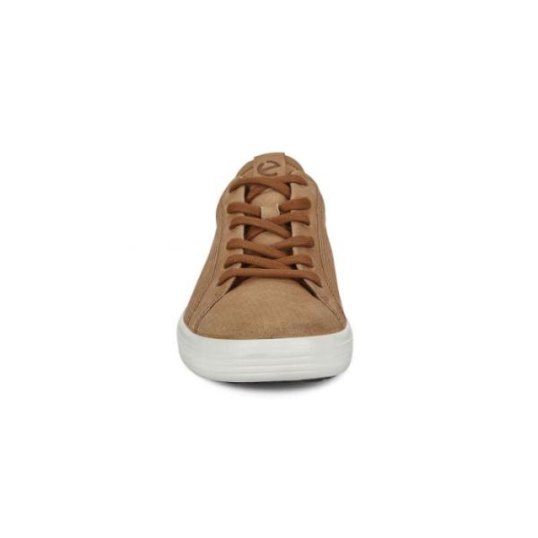 ECCO SHOES -SOFT 7 MEN'S STREET PERF SNEAKER-CAMEL