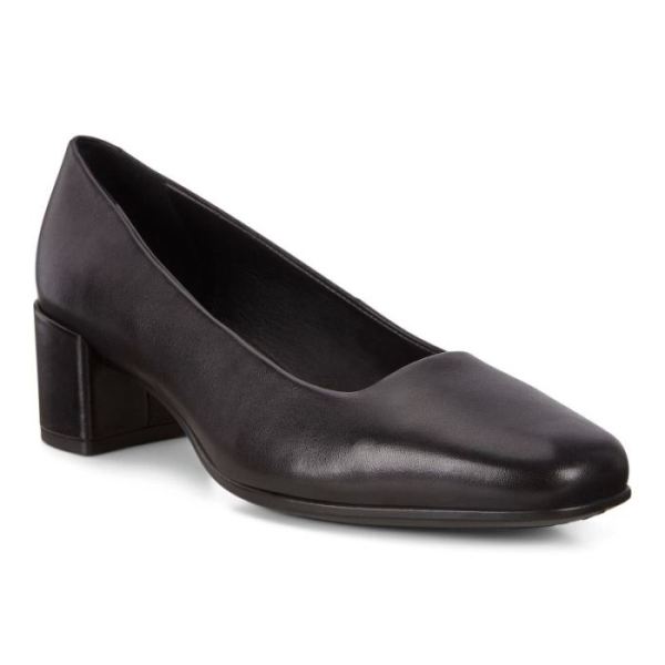 ECCO SHOES -SHAPE 35 SQUARED WOMEN'S PUMPS-BLACK