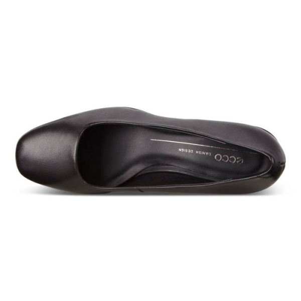 ECCO SHOES -SHAPE 35 SQUARED WOMEN'S PUMPS-BLACK