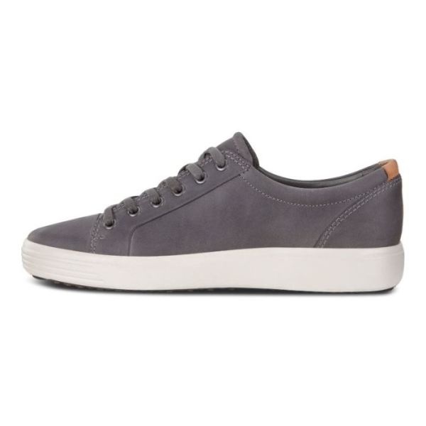 ECCO SHOES -SOFT 7 MEN'S SNEAKER-TITANIUM