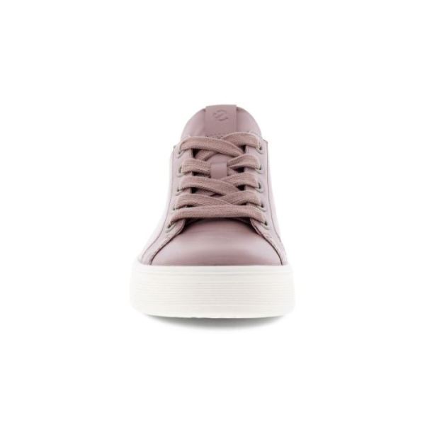 ECCO SHOES -STREET TRAY WOMEN'S LX-WOODROSE/WOODROSE METALLIC