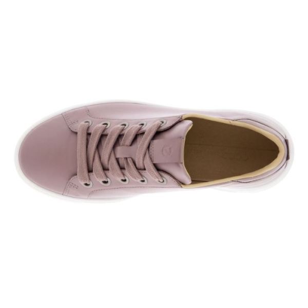 ECCO SHOES -STREET TRAY WOMEN'S LX-WOODROSE/WOODROSE METALLIC