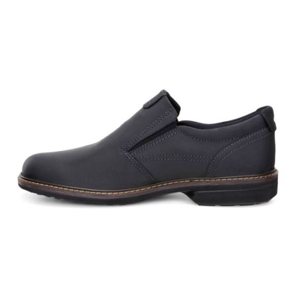 ECCO SHOES -TURN MEN'S SLIP-ON SHOE-BLACK/BLACK