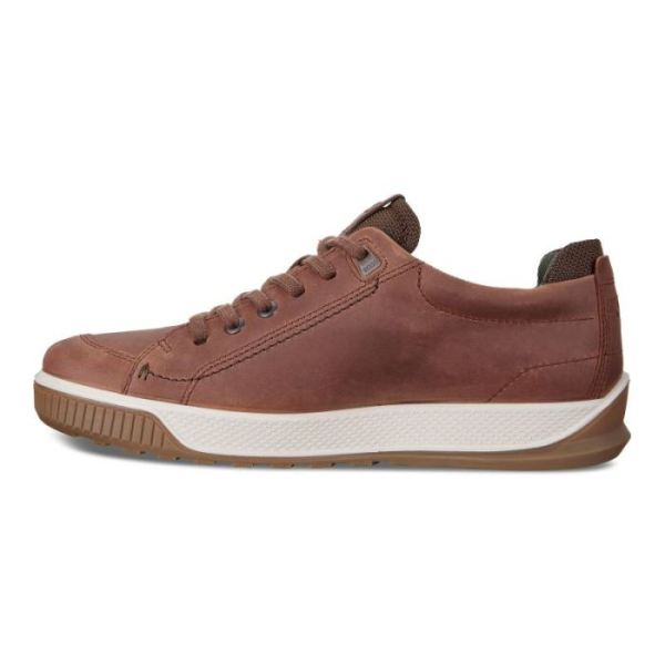 ECCO SHOES -MEN'S BYWAY TRED SNEAKERS-BRANDY