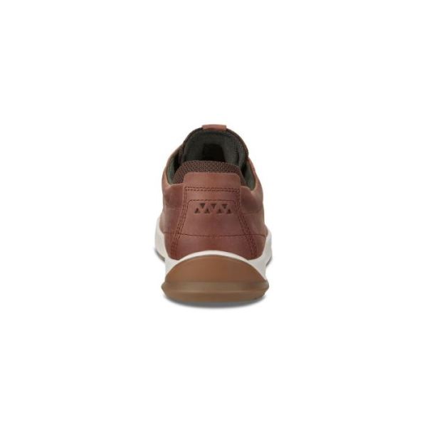 ECCO SHOES -MEN'S BYWAY TRED SNEAKERS-BRANDY