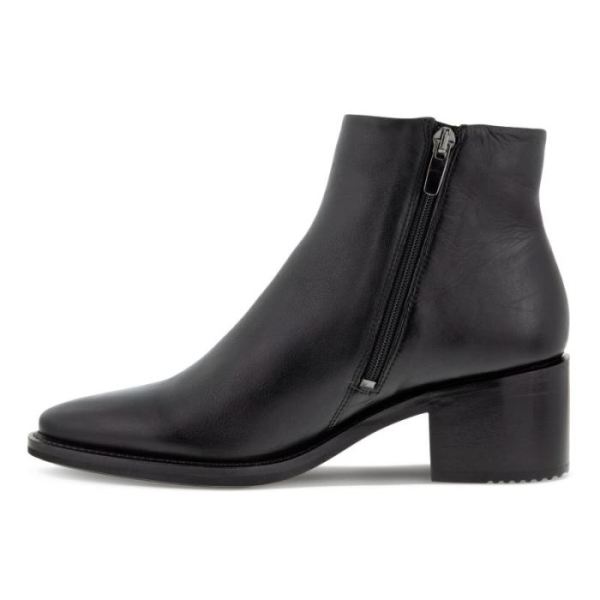 ECCO SHOES -SHAPE 35 SARTORELLE WOMEN'S ANKLE BOOT MID-BLACK