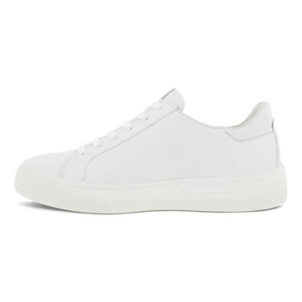 ECCO SHOES -STREET TRAY WOMEN'S SNEAKER-WHITE