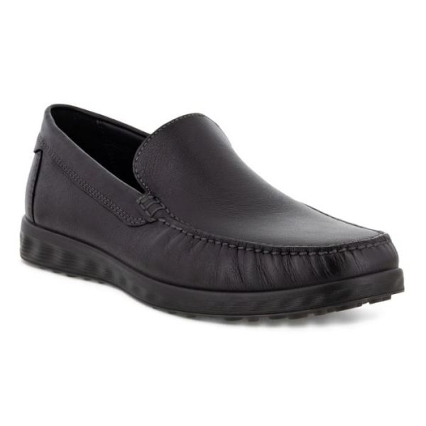 ECCO SHOES -S LITE MEN'S MOC CLASSIC-BLACK