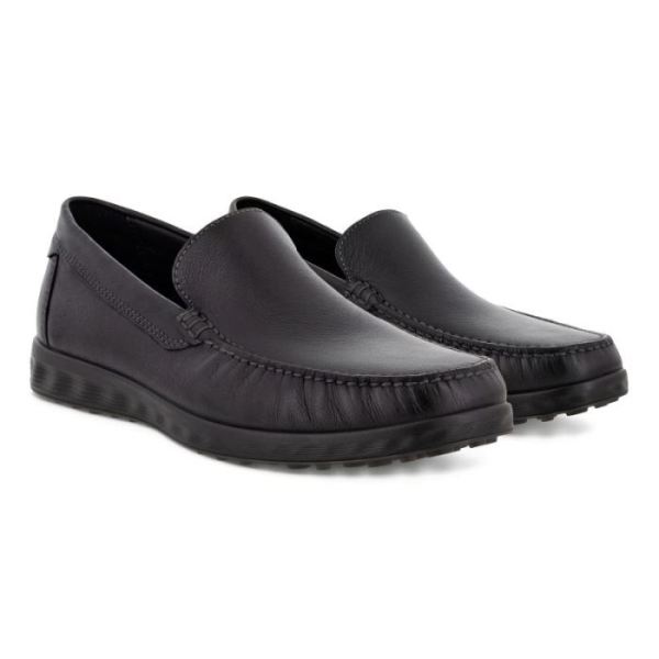 ECCO SHOES -S LITE MEN'S MOC CLASSIC-BLACK