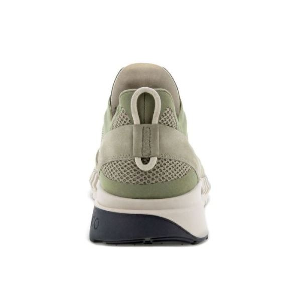 ECCO SHOES -ZIPFLEX MEN'S LOW TEX SHOES-VETIVER/VETIVER