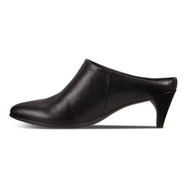 ECCO SHOES -SHAPE 45 WOMEN'S POINTY SLEEK MULES-BLACK