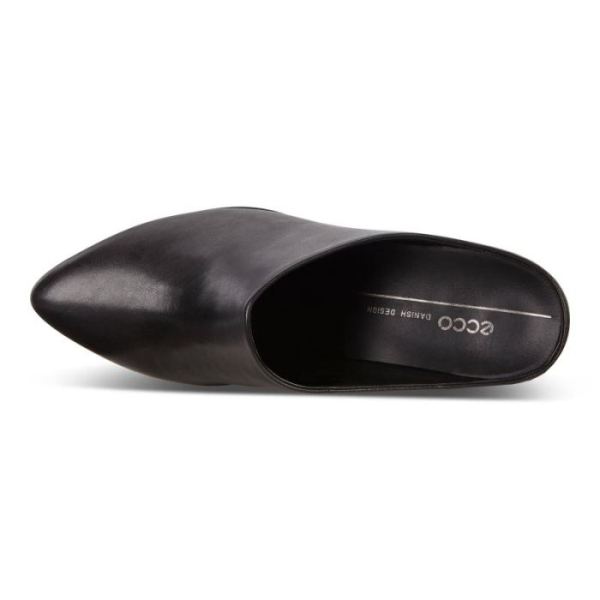 ECCO SHOES -SHAPE 45 WOMEN'S POINTY SLEEK MULES-BLACK