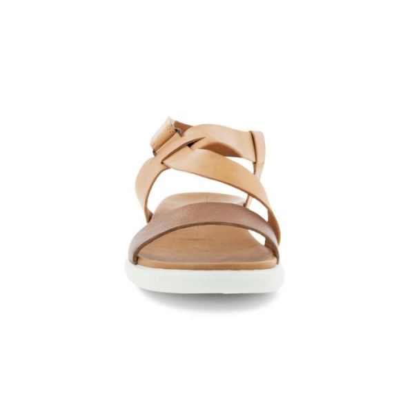 ECCO SHOES -SIMPIL SANDAL FLAT WOMEN'S SANDAL-BRONZE/LION