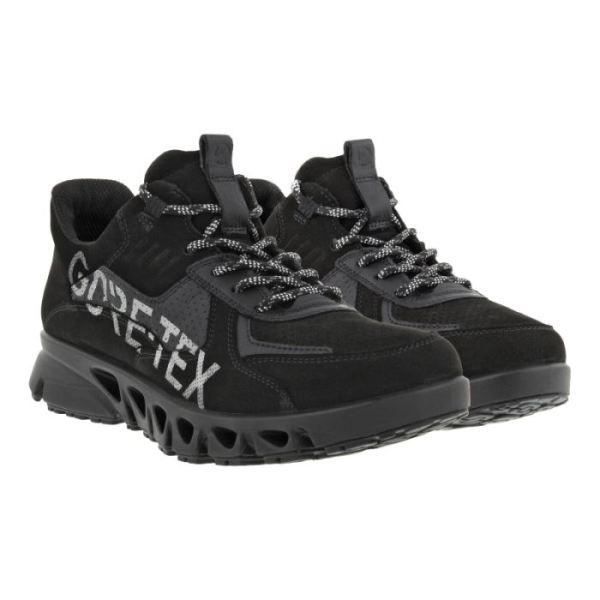 ECCO SHOES -MULTI-VENT WOMEN'S  GORE-TEX SNEAKER-BLACK