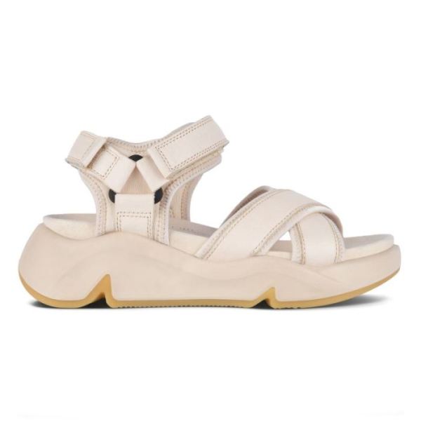 ECCO SHOES -CHUNKY WOMEN'S SPORT SANDAL-LIMESTONE/LIMESTONE