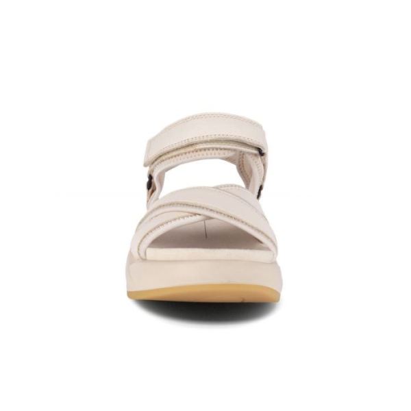 ECCO SHOES -CHUNKY WOMEN'S SPORT SANDAL-LIMESTONE/LIMESTONE