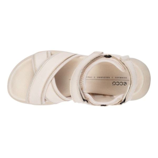 ECCO SHOES -CHUNKY WOMEN'S SPORT SANDAL-LIMESTONE/LIMESTONE