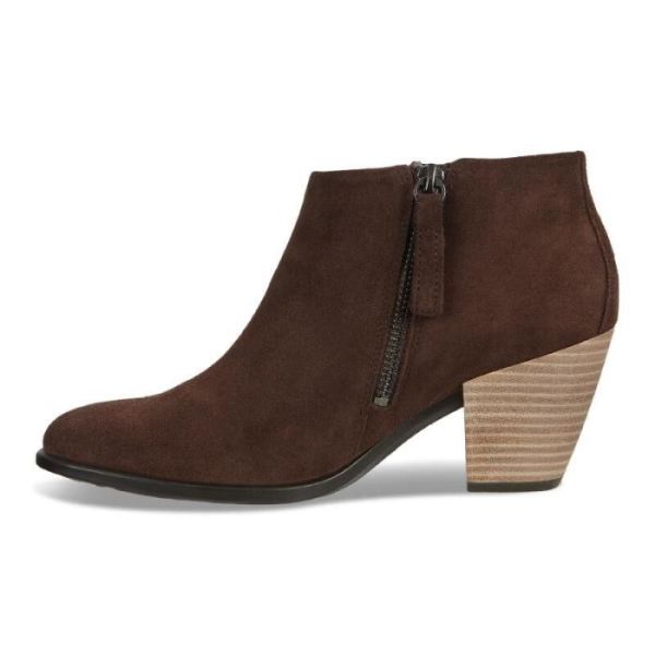 ECCO SHOES -SHAPE 55 WOMEN'S WESTERN BOOT-COFFEE