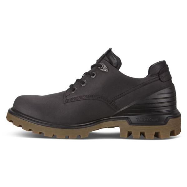 ECCO SHOES -TREDTRAY MEN'S SHOE-BLACK DRAGO