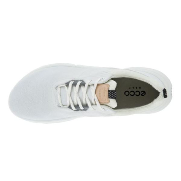 ECCO SHOES -BIOM H4 WOMEN'S GOLF SHOE-WHITE