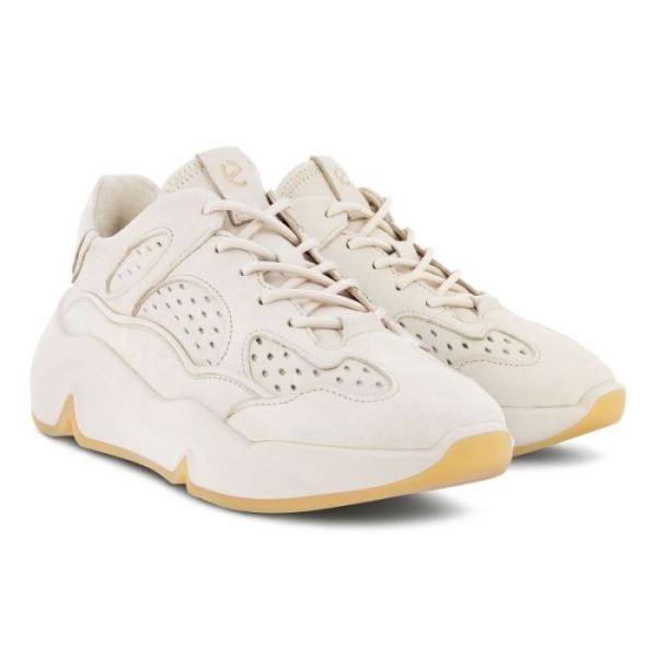 ECCO SHOES -CHUNKY WOMEN'S SNEAKER-LIMESTONE