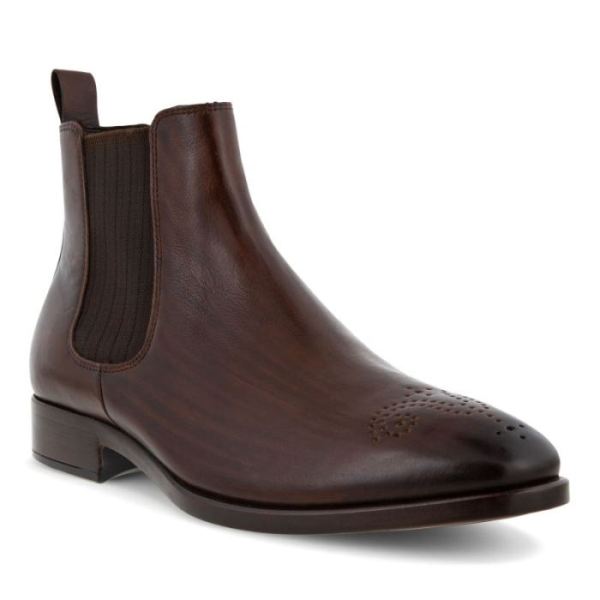 ECCO SHOES -VITRUS MONDIAL CHELSEA MEN'S BOOT-COCOA BROWN