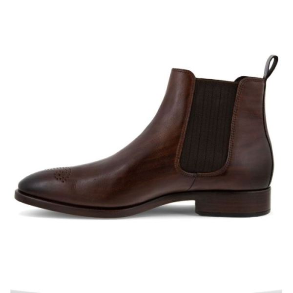 ECCO SHOES -VITRUS MONDIAL CHELSEA MEN'S BOOT-COCOA BROWN