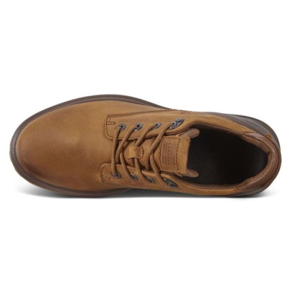 ECCO SHOES -TREDTRAY MEN'S SHOE-AMBER COCOA BROWN