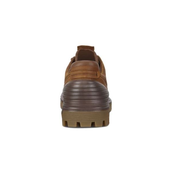 ECCO SHOES -TREDTRAY MEN'S SHOE-AMBER COCOA BROWN