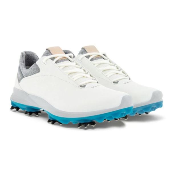 ECCO SHOES -WOMEN'S GOLF BIOM G3 SHOES-WHITE