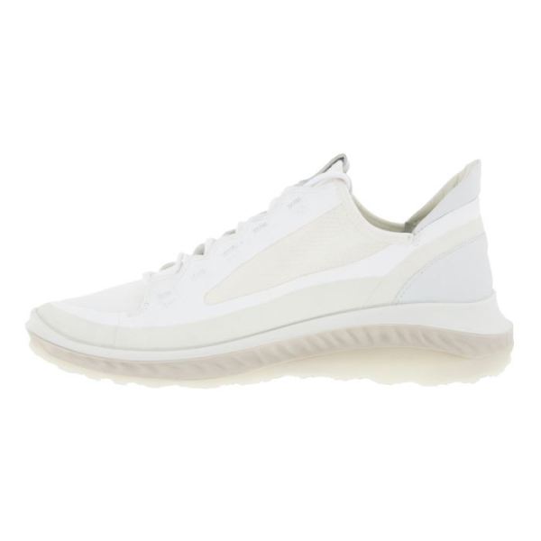 ECCO SHOES -ST.360 MEN'S ATHLETIC SNEAKER-WHITE